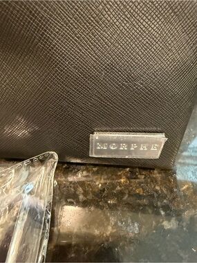 Morphe Black Textured Brush Bag
